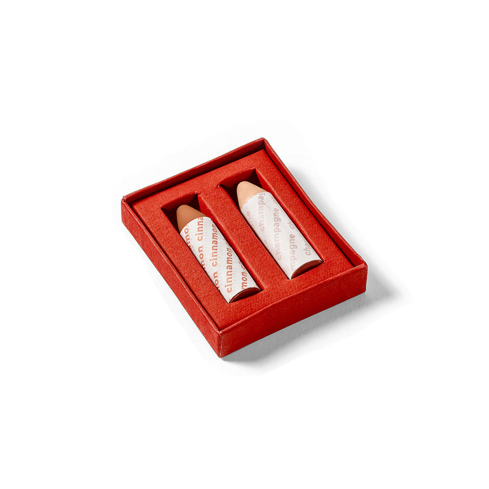 CINNAMON + CHAMPAGNE - Copper spice with a touch of gold