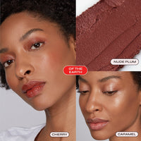 Thumbnail for OF THE EARTH: Caramel, Nude Plum, Cherry - Desert spice and warm, earthy blush tones
