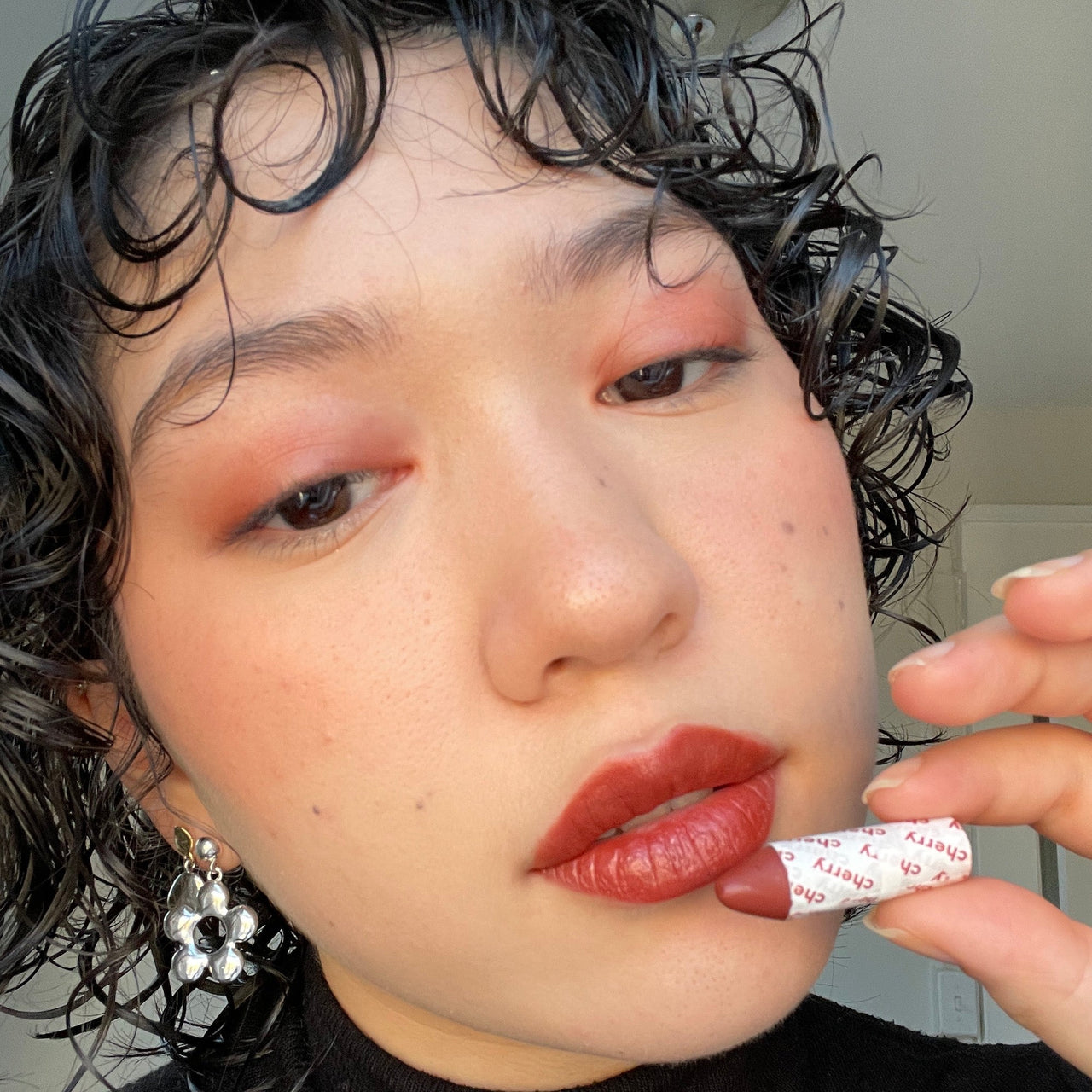 axiology multi-use vegan balmie lipstick - CHERRY - Burnt berry with warm, earthy undertones
