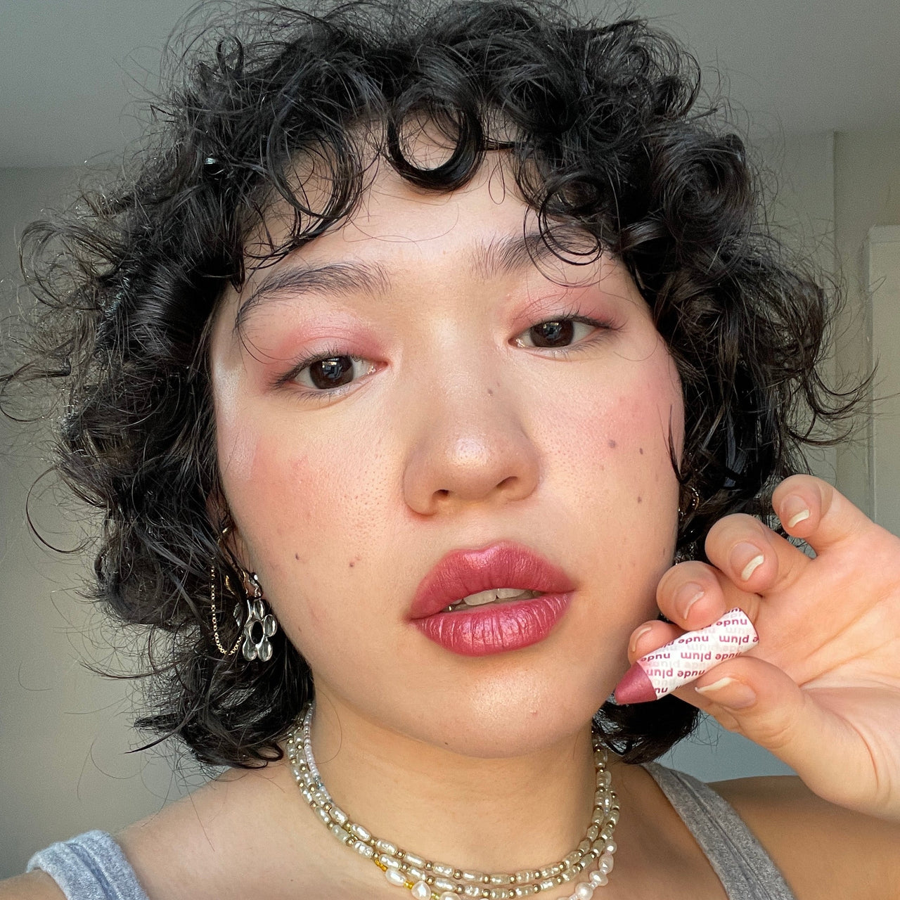 axiology multi-use vegan balmie lipstick - NUDE PLUM - Soft, muted rose with a hint of plum